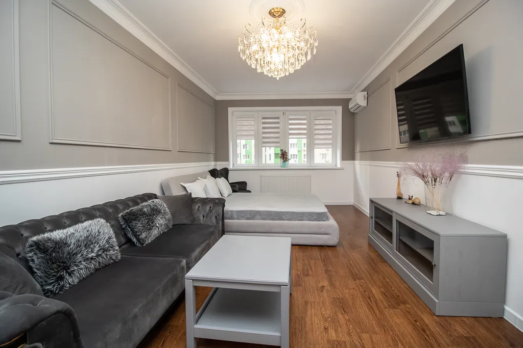 Квартира Просторная дизайнерская евро-двухкомнатная квартира у парка Галицкого — Краснодар