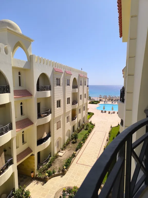 Квартира в Palm Beach Piazza Сахл Хашиш с собственным пляжем