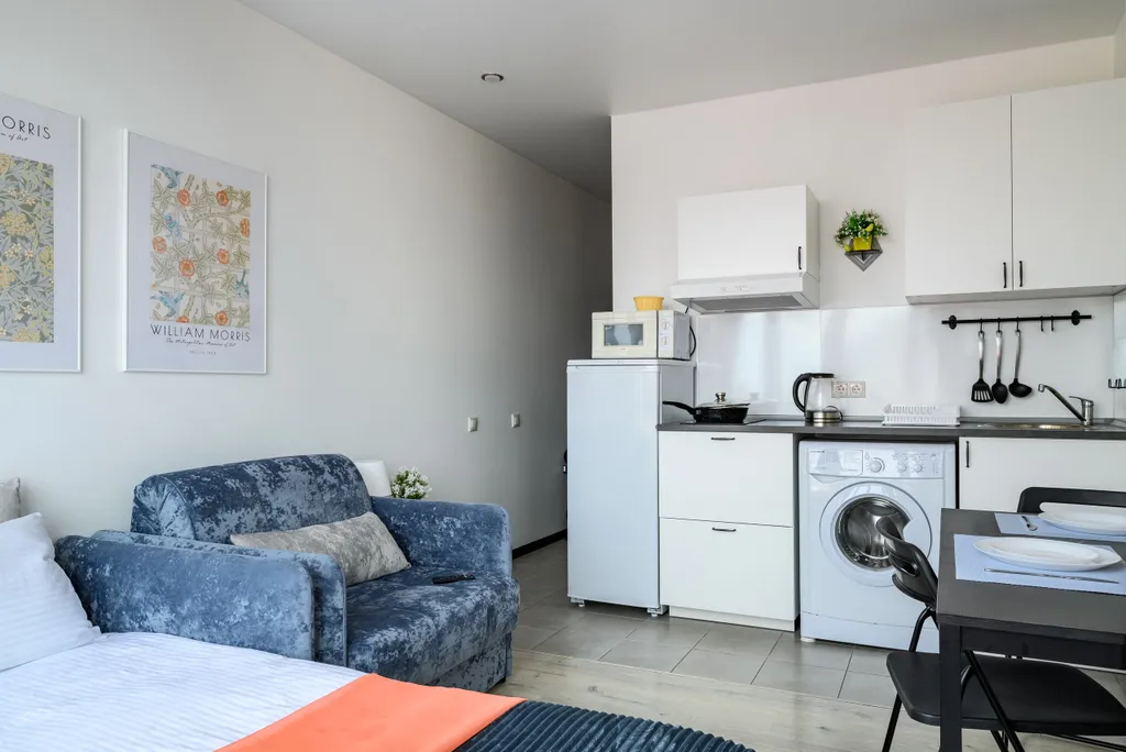 Уютная квартира с прекрасным видом из окна