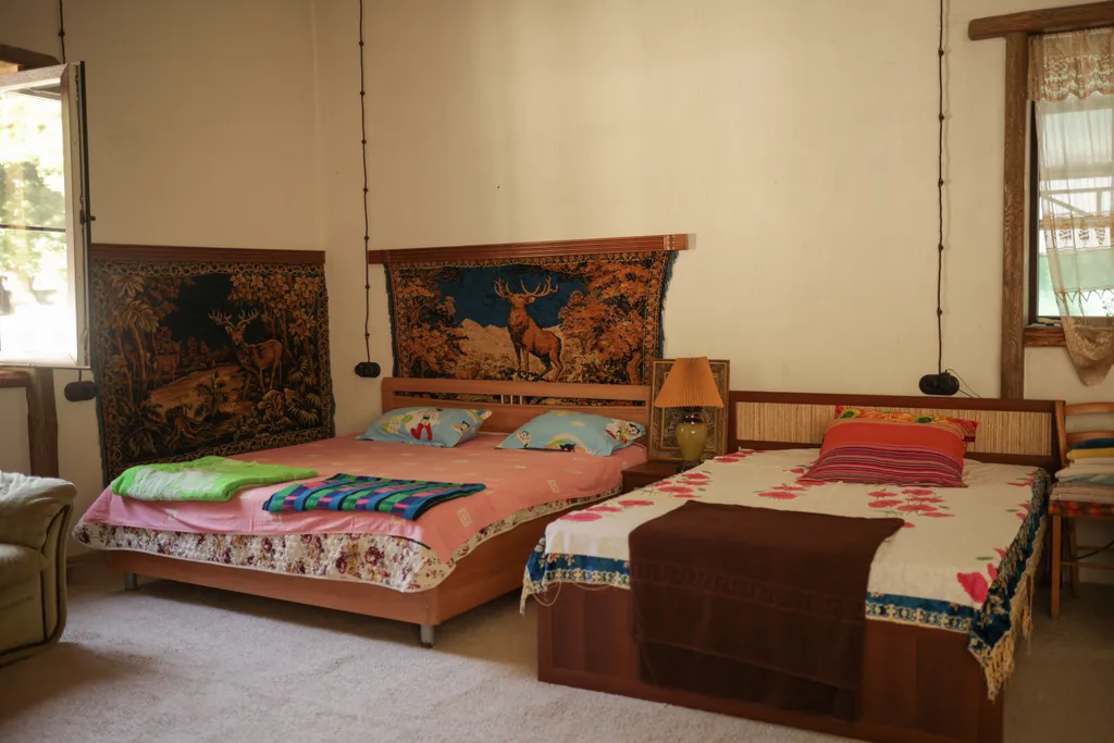 Коттедж Уютный дом недалеко от моря в русском стиле — Широкая Балка