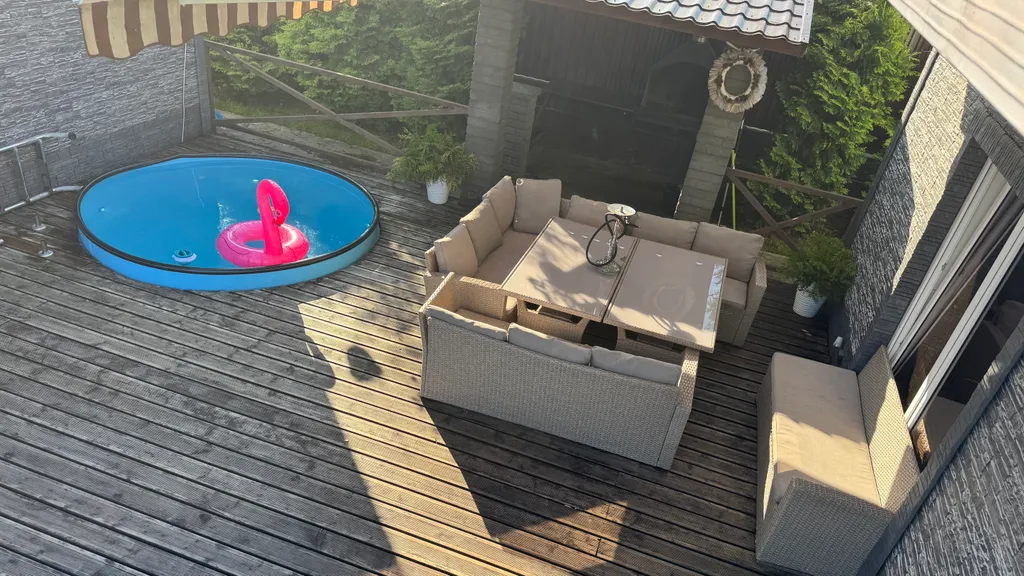 Кайфовая вилла love с русской баней и теплым бассейном в Петергофе