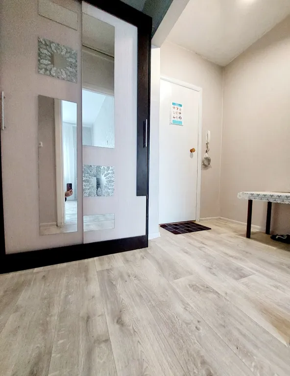 Уютная однокомнатная квартира с балком