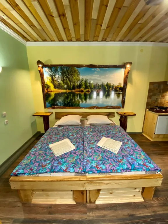 Апартаменты студио для 3 гостей на озере Дривяты в Браславе