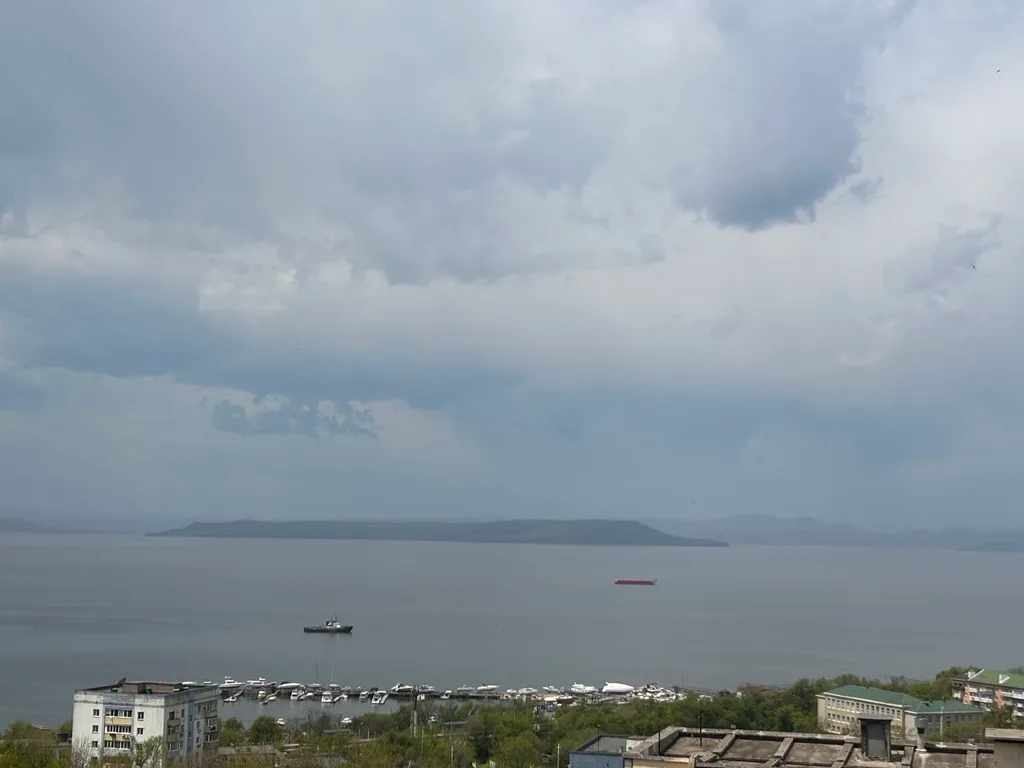 Квартира Уютная квартира-студия с видом на море и город — Владивосток