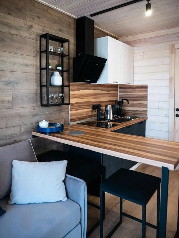 Коттедж Уютный коттедж (2+1) с видом на озеро — Ольховка