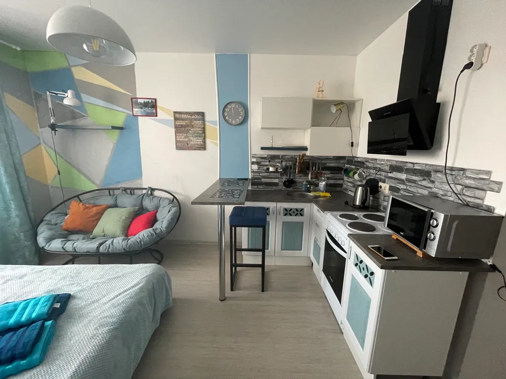 Уютная студия рядом с вокзалом