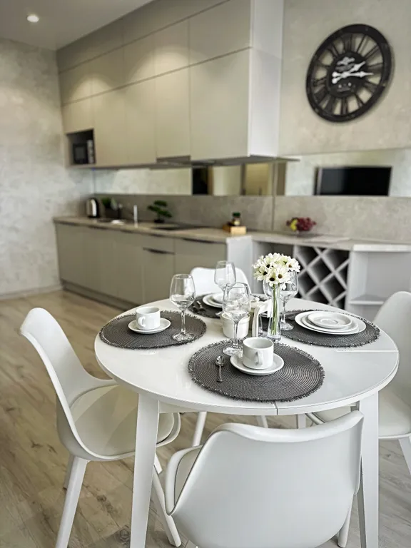 Квартира Уютные апартаменты Kristall hotel SPA в центре — Светлогорск