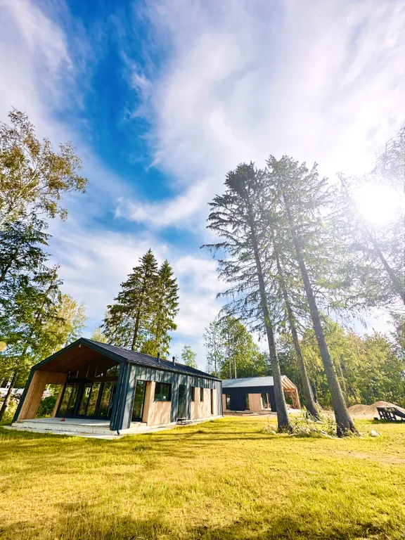 Коттедж Новые зимние дома в 5 минутах от главных горнолыжных курортов — Коробицыно