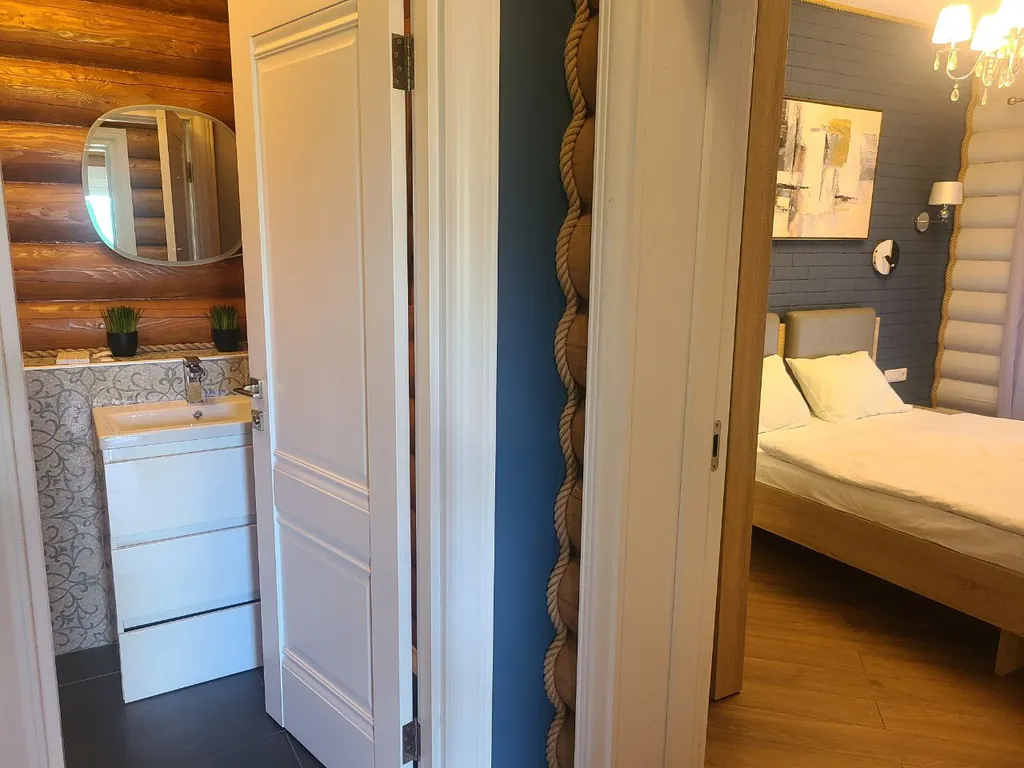 Уютный дом с баней на берегу Рузы