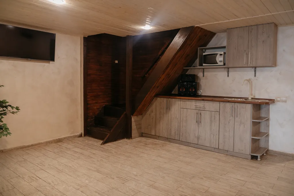 Коттедж с русской баней и купелью