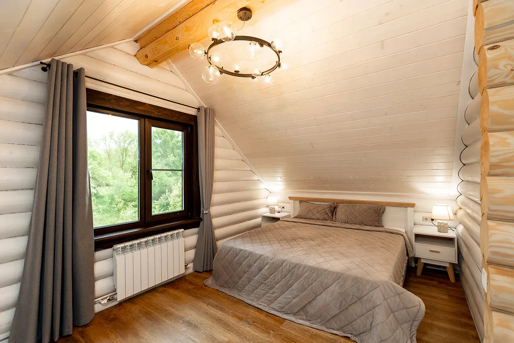 Дом Берег мечты 36 с баней на берегу реки