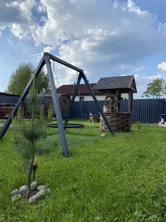 Дом 40m2 — чан, кухня, закрытая территория
