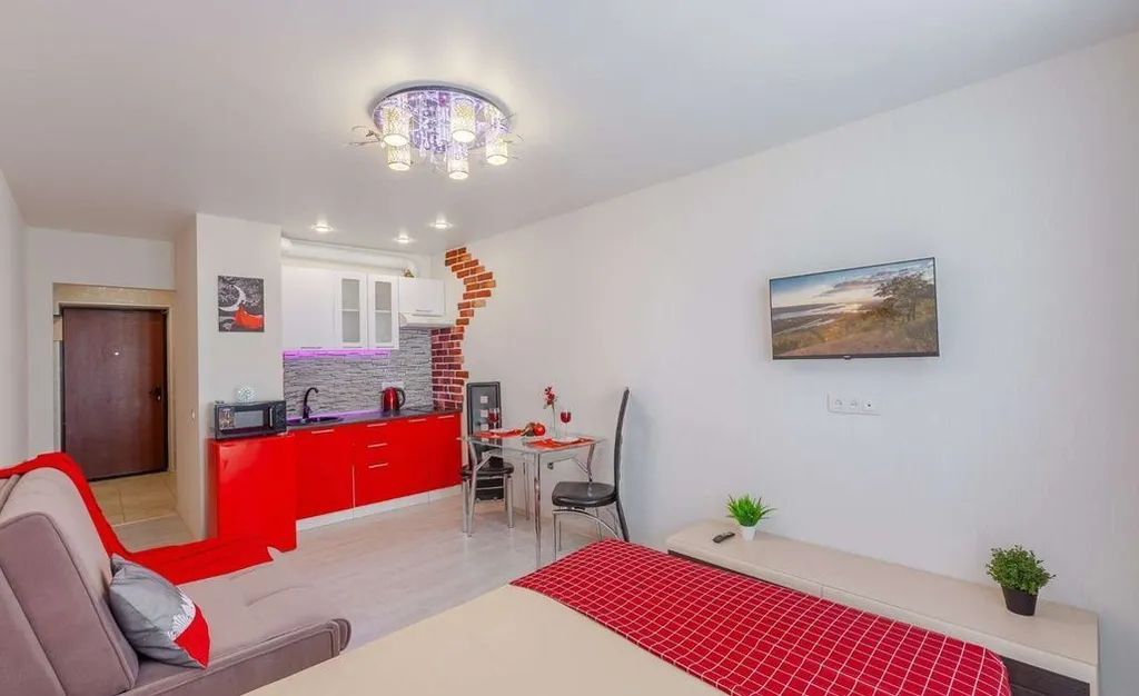 Апартаменты Квартиркаплаза Семейный вариант у Самарских терм, 19 этаж