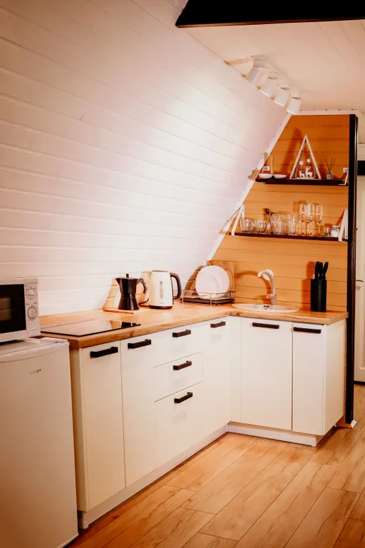 Коттедж Коттедж Медовый А-фрейм с уникальным дизайнерским интерьером — Озёры