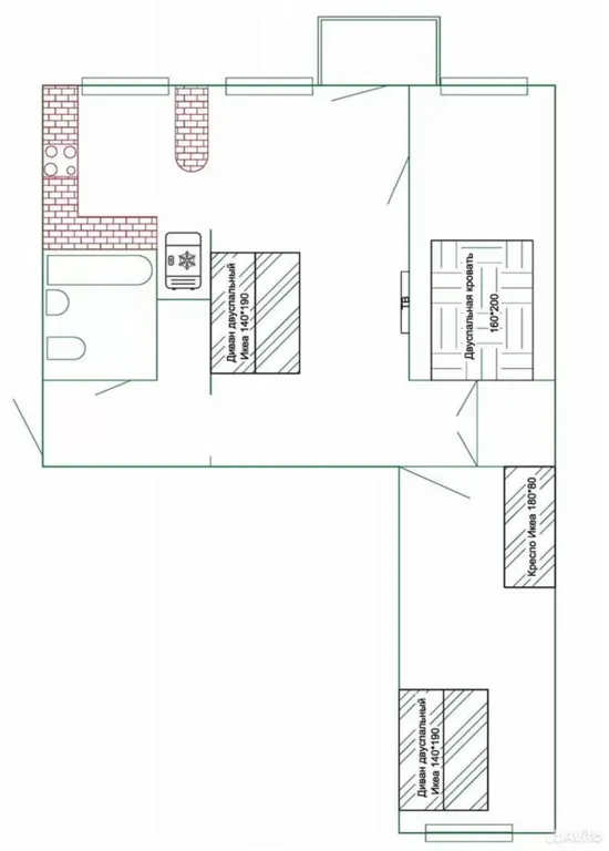 Квартира 3-комнатная Квартира — Великий Новгород
