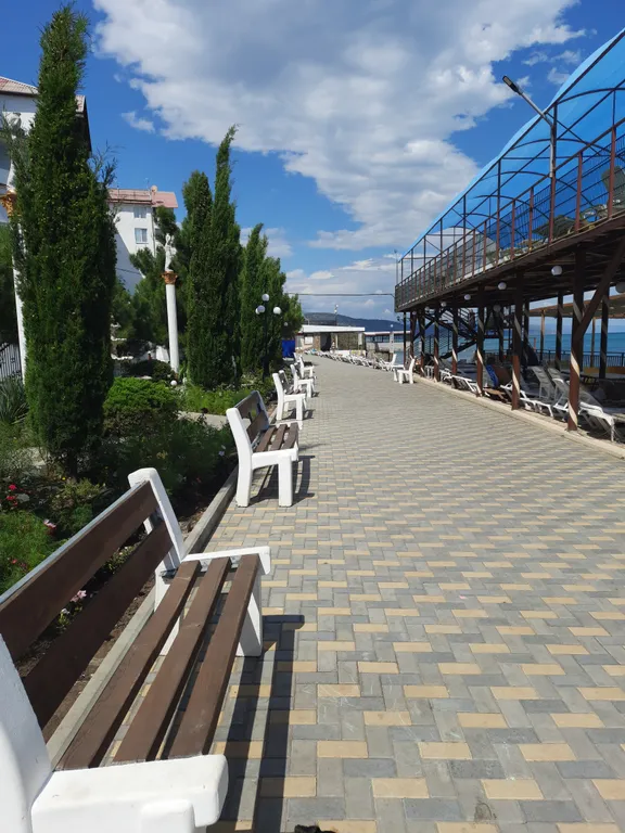 Апартаменты на берегу моря