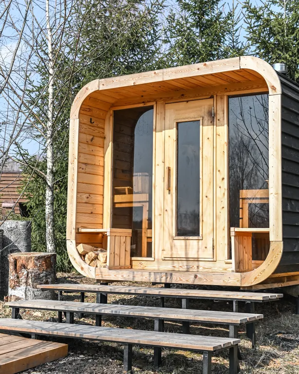 Коттедж с панорамными окнами Куско на Истринском водохранилище