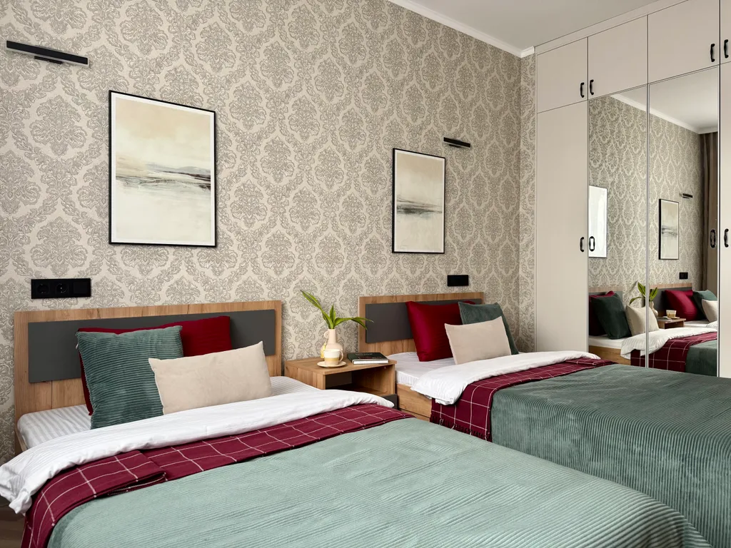 Квартира 4-комнатная квартира с видом на ВДНХ, Останкинскую башню, 84м, 7 кроватей — Москва