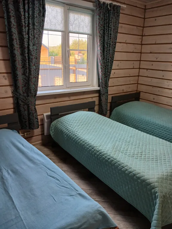 Кедровый дом со всеми удобствами большой террасой, баней