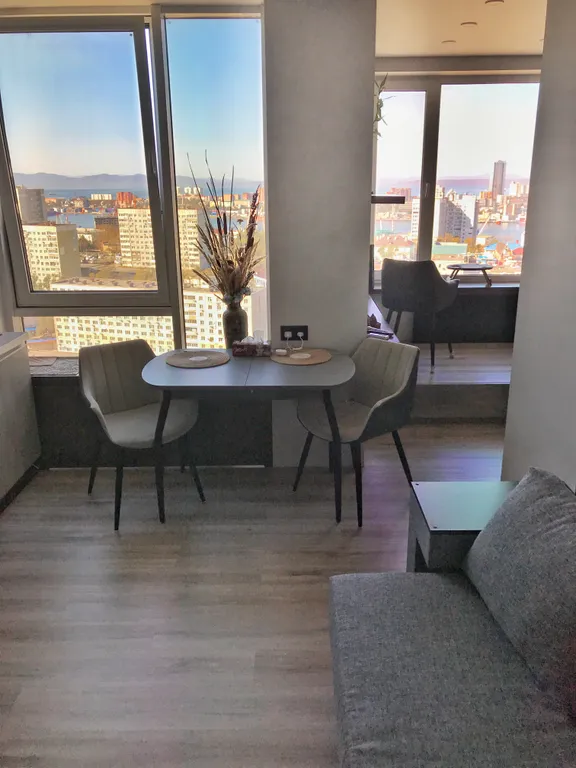 Квартира с невероятным видом из окна на Золотой Мост и бухту Золотой Рог