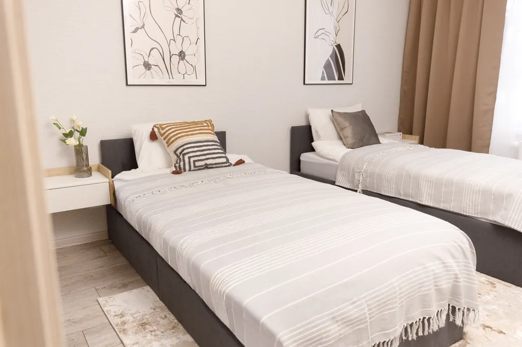 Стильная двухкомнатная квартира в новостройке