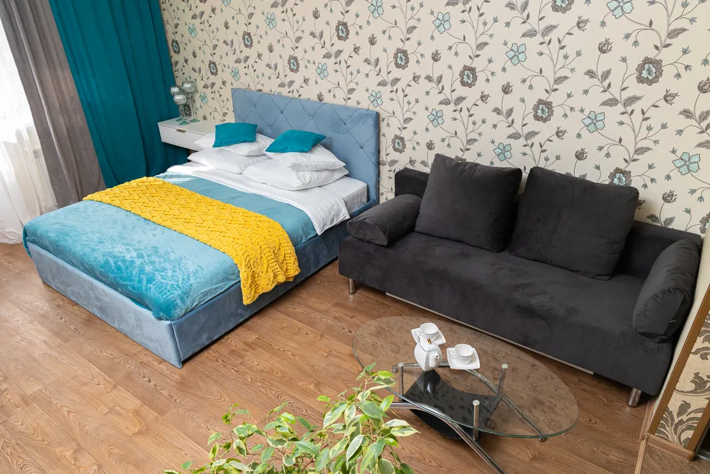 Уютные апартаменты с огромной ванной