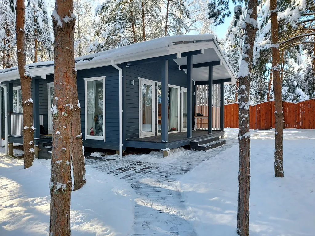 Дом в лесу рядом с музеем-усадьбой Поленово