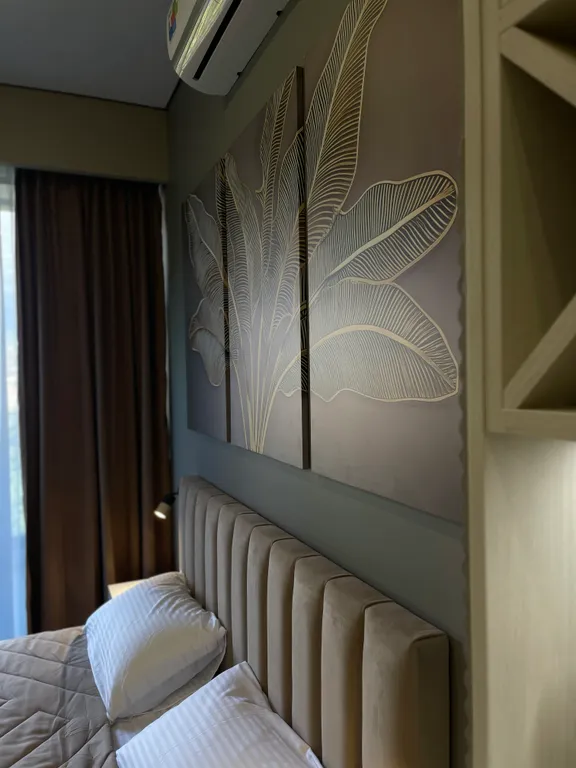 Апартаменты-студия с видом на горы в престижном районе