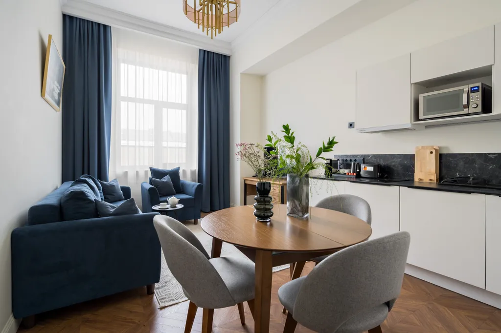 Квартира Teplo apartments изысканные апартаменты в апарт-отеле — Санкт-Петербург