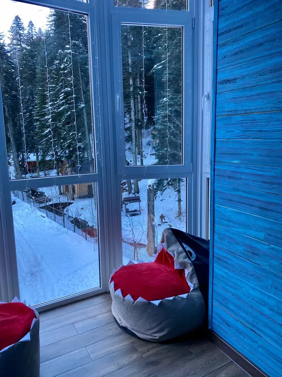 Современная 3ех комнатная квартира Dombay_flats "Диско"