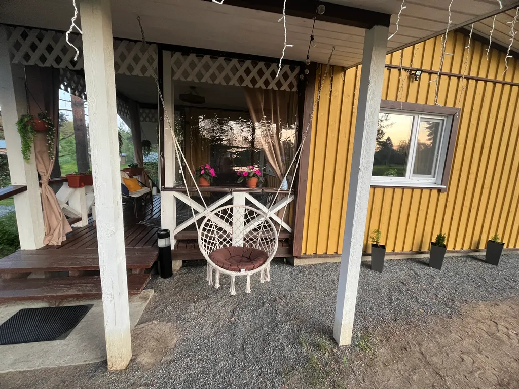 Гостевой дом с сауной и купелью на берегу Ладожского озера