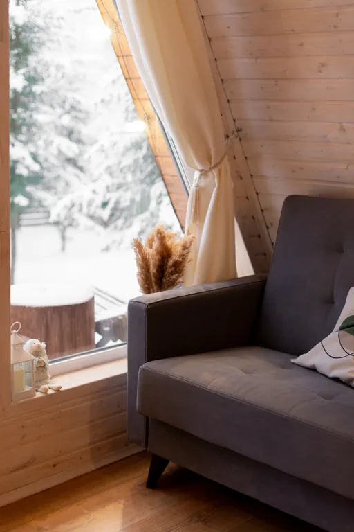 Стильный домик А-фрейм