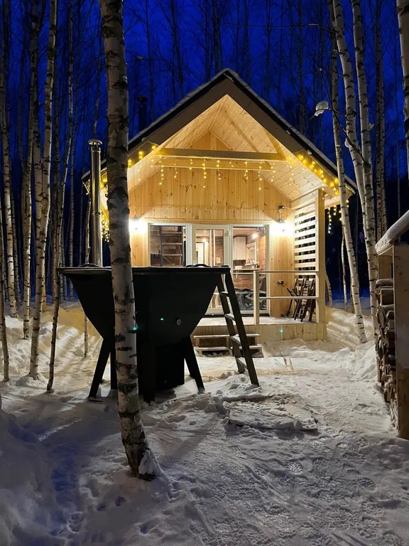 Домик с видом на лес