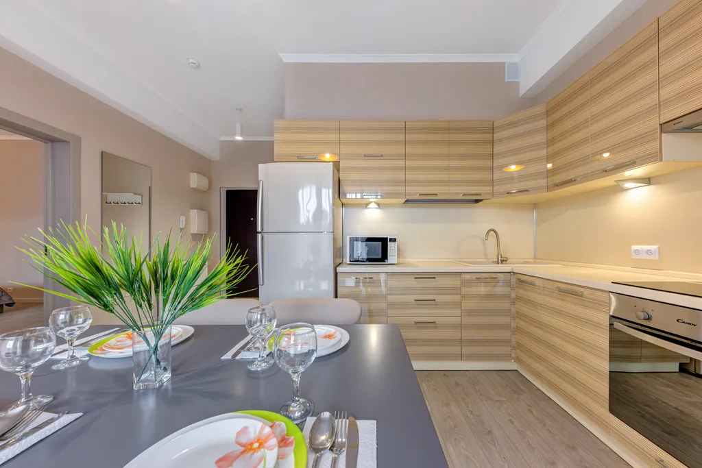 Апартаменты Сады морей с бассейном