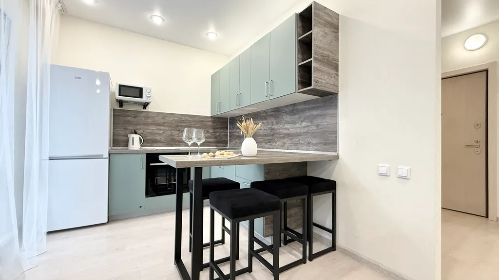 Квартира Hugge Place | Стильная студия у Аквапарка с Wi-Fi — Новосибирск