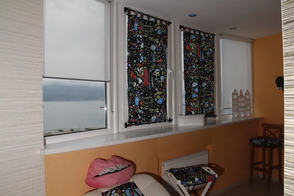 Дизайнерская квартира с видом на море и горы