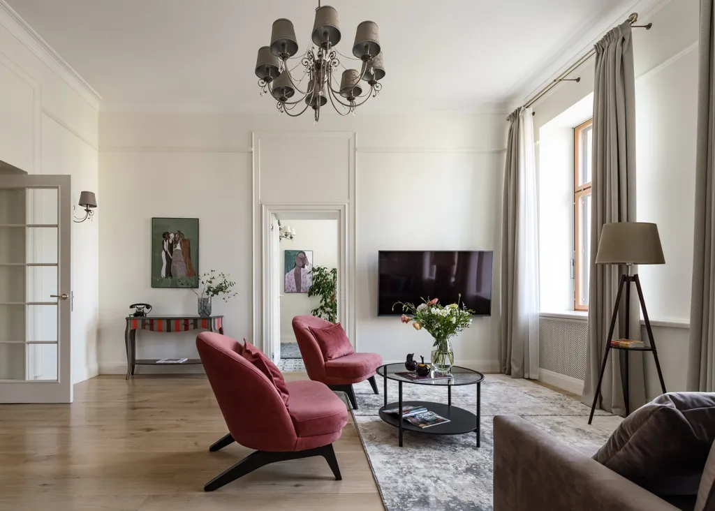 Квартира Квартира У реки Фонтанки с видом на Собор — Санкт-Петербург