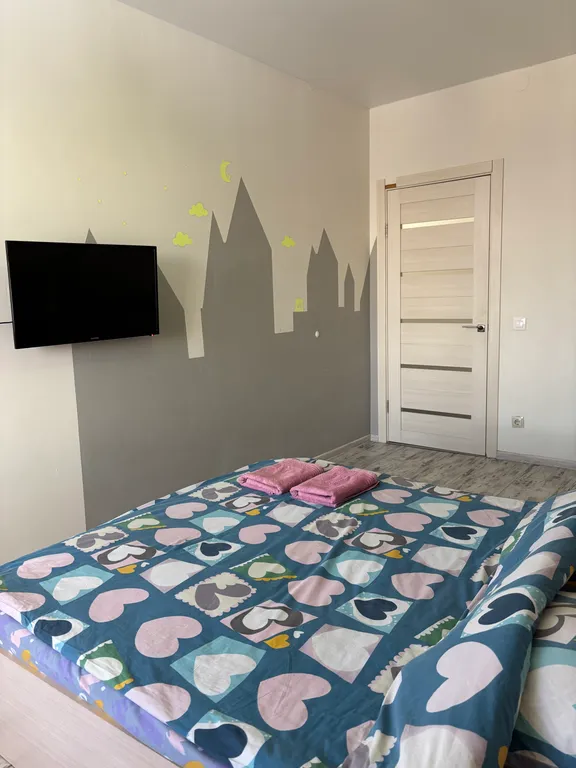 Квартира в новом ЖК Солнечный город с красивым видом на центр города