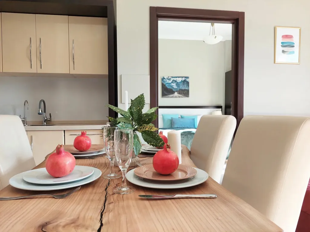 Уютное гнездышко с видом на главную ёлку Красной Поляны