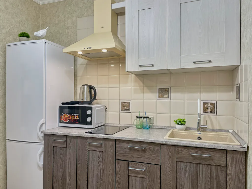 Уютная студия с большой лоджией в доме бизнес-класса