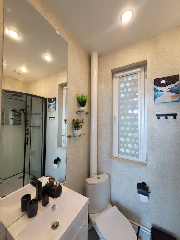 Солнечная гора -Сяпся Танхаус с панорамными окнами -1 спальней