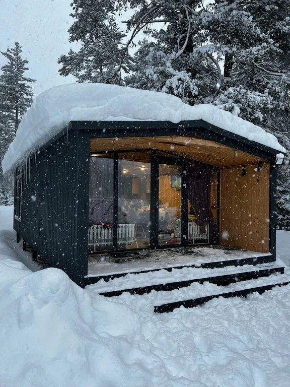 Коттедж 2-комнатный Дом — Архыз