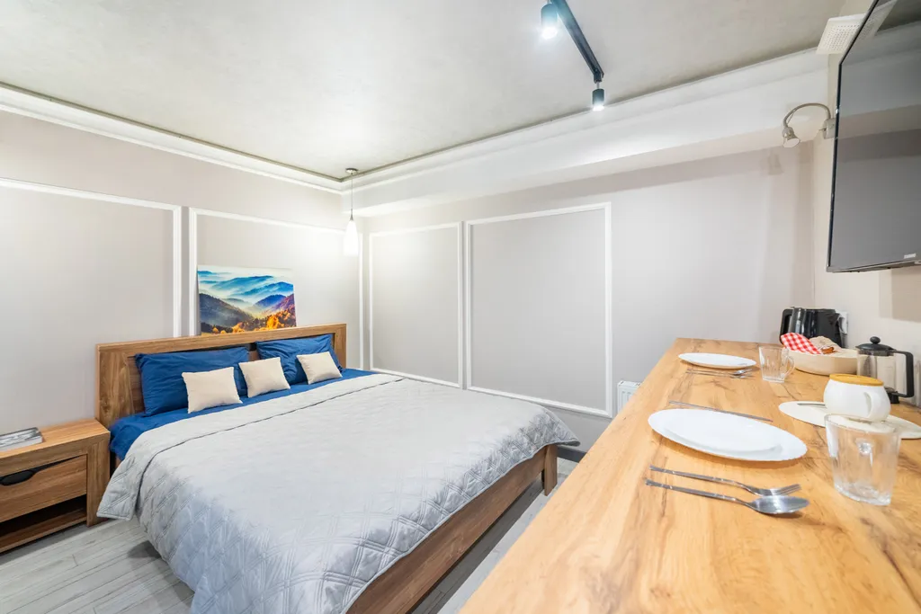 Синяя студия в ЖК Гринберг в горах