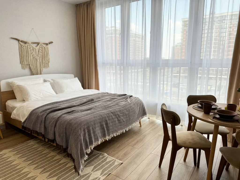 Квартира Капучино - просторная студия — аренда посуточно в Краснодар