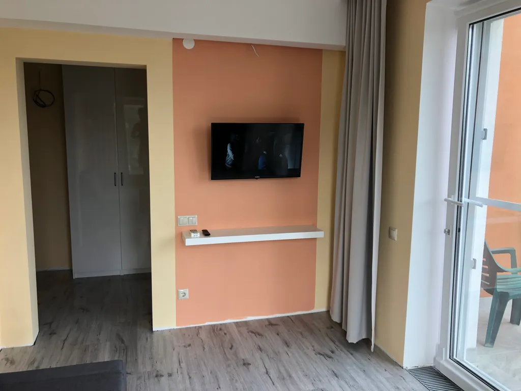 Двухкомнатные апартаменты с балконом, с видом на горы