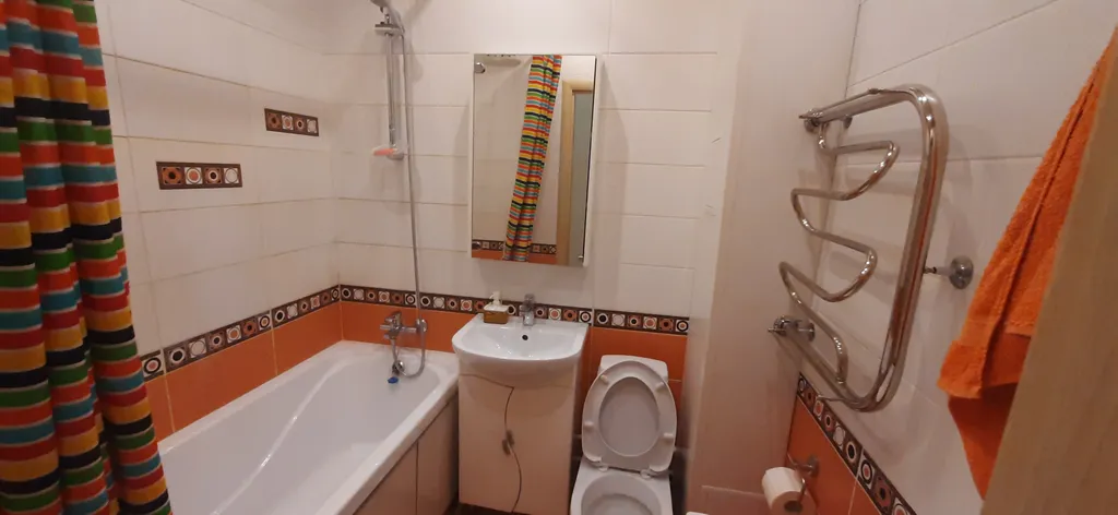 Однокомнатная теплая квартира в центре города