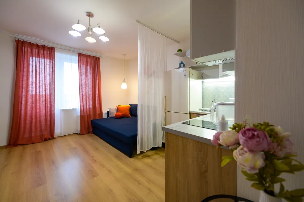 Квартира Квартира Уютная студия — Песочный