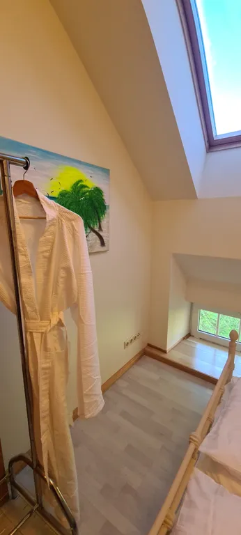 Jurmala Beachfront Art Gallery Mansard Suite in Historic Bath-House