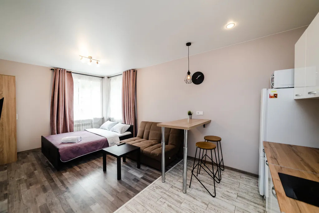 Стильная студия с евроремонтом в центре Лыткарино