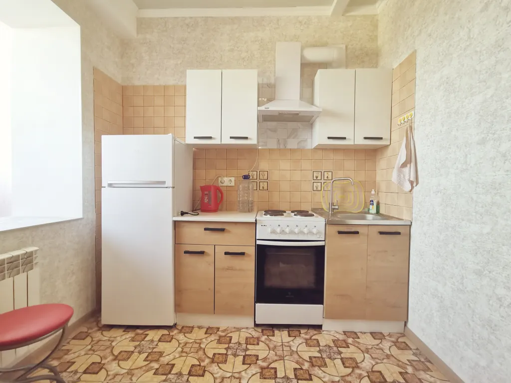 Солнечная квартира с видом на город